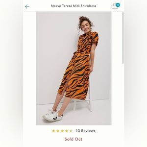 Maeve Tereza MIDI Shirtdress